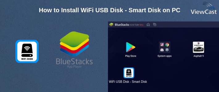 How to Install WiFi USB Disk - Smart Disk on PC