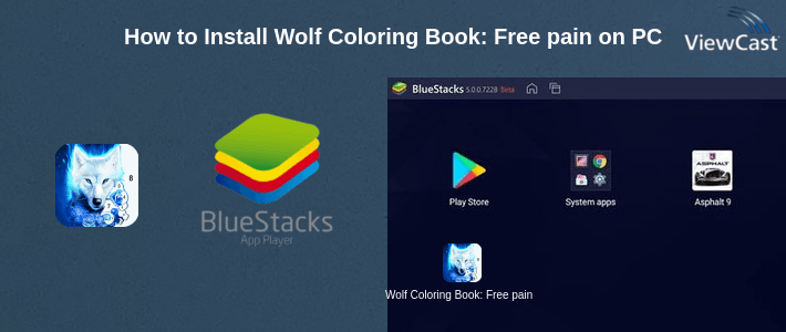 How to Install Wolf Coloring Book: Free paint by number offline on PC