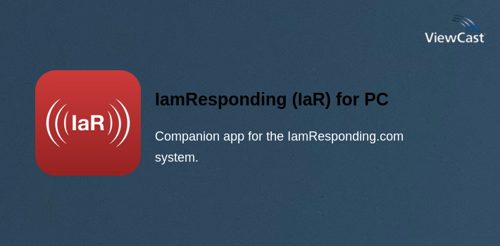 IamResponding (IaR) for PC screenshot