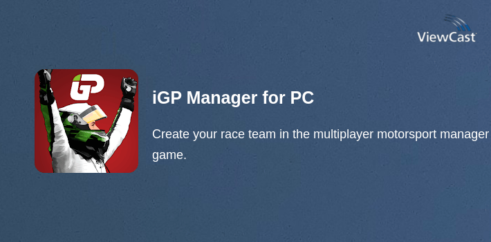 iGP Manager for PC screenshot