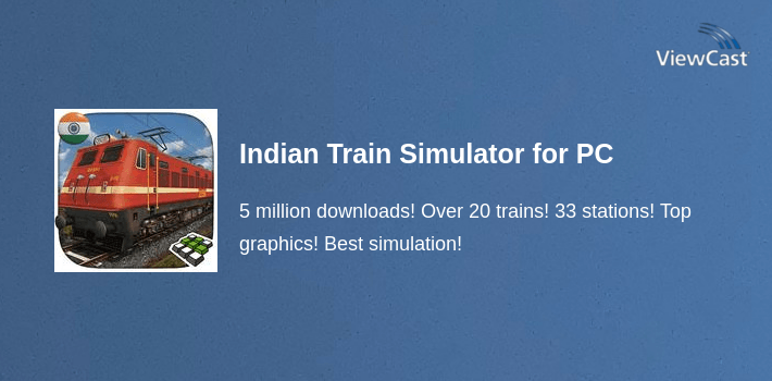 Indian Train Simulator for PC screenshot