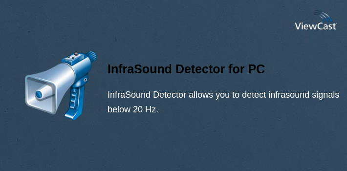 InfraSound Detector for PC screenshot