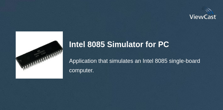 Intel 8085 Simulator for PC screenshot
