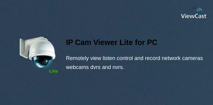 IP Cam Viewer Lite for PC screenshot
