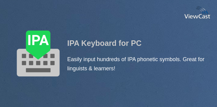 IPA Keyboard for PC screenshot