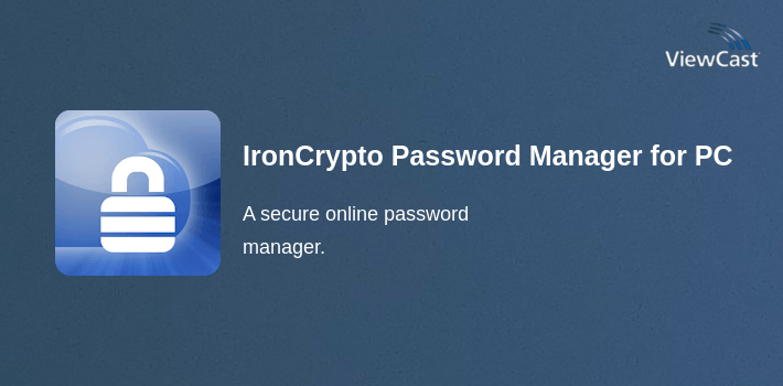 IronCrypto Password Manager for PC screenshot