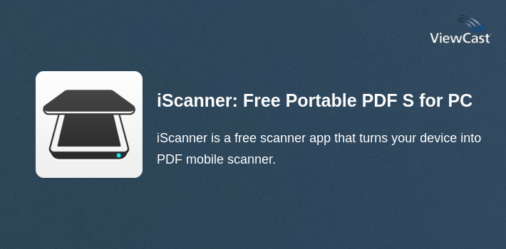 iScanner: Free Portable PDF Scanner App for PC screenshot