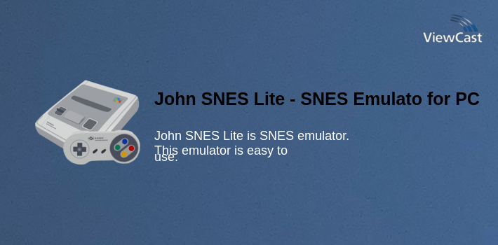 John SNES Lite - SNES Emulator for PC screenshot