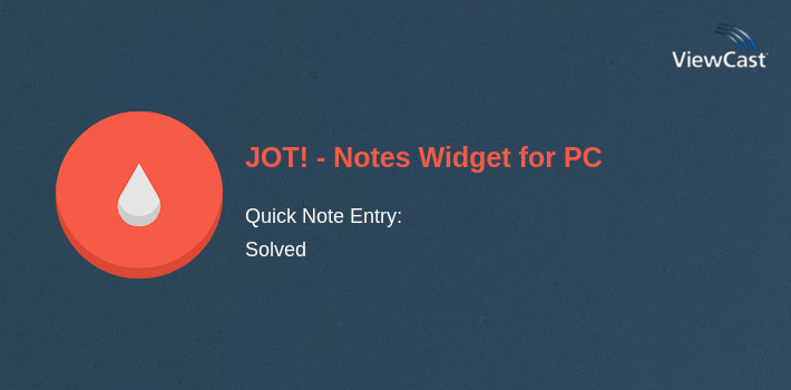 JOT! - Notes Widget for PC screenshot