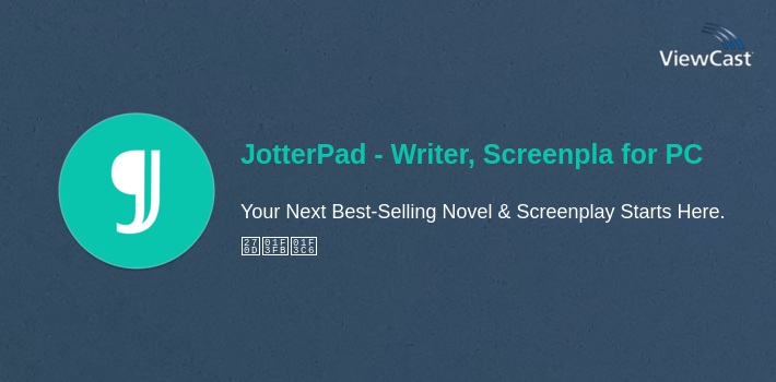 JotterPad - Writer, Screenplay, Novel for PC screenshot