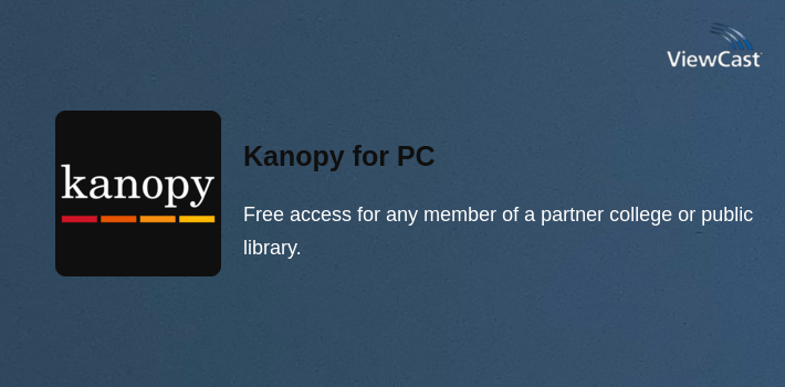 Kanopy for PC screenshot