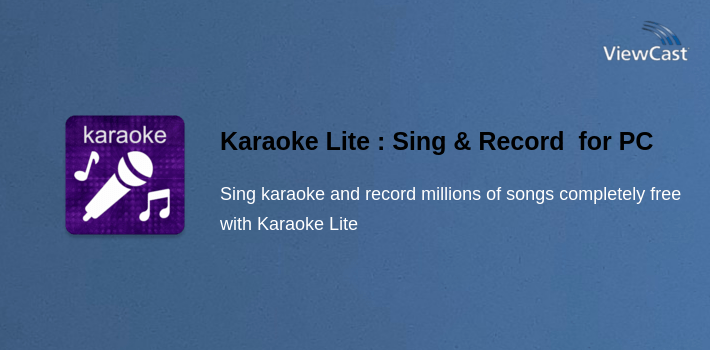 Download Karaoke Lite : Sing & Record Free for PC / Windows / Computer