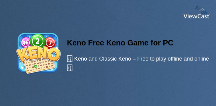 Keno Free Keno Game for PC screenshot