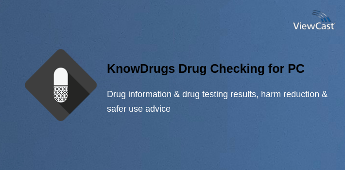 KnowDrugs Drug Checking for PC screenshot