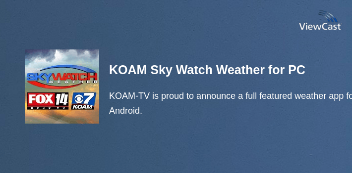 KOAM Sky Watch Weather for PC screenshot