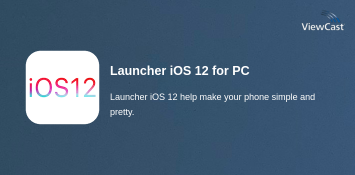 Launcher iOS 12 for PC screenshot