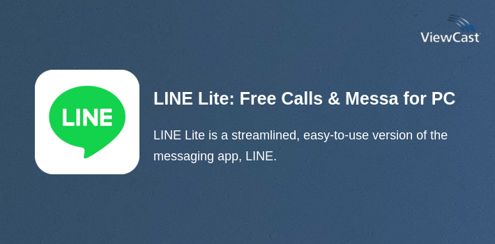 LINE Lite: Free Calls & Messages for PC screenshot