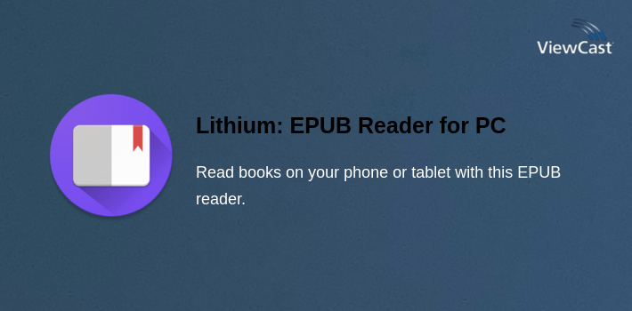 Lithium: EPUB Reader for PC screenshot