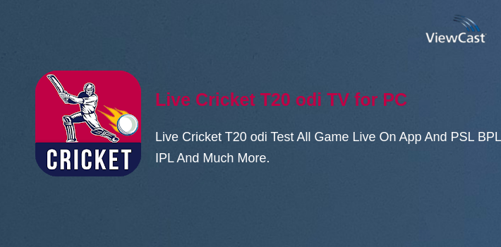 Live Cricket T20 odi TV for PC screenshot