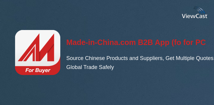 Made-in-China.com B2B App (for Buyer) for PC screenshot