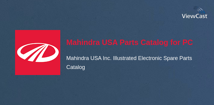 Download Mahindra USA Parts Catalog for PC / Windows / Computer