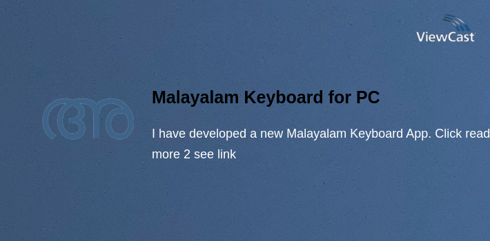 Malayalam Keyboard for PC screenshot