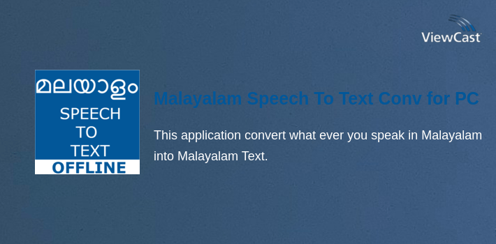 Malayalam Speech To Text Converter for PC screenshot
