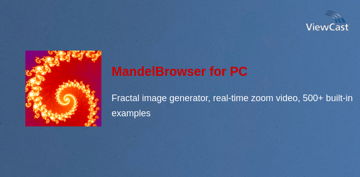 MandelBrowser for PC screenshot