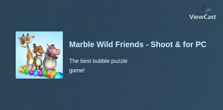 Marble Wild Friends - Shoot & Blast Marbles for PC screenshot