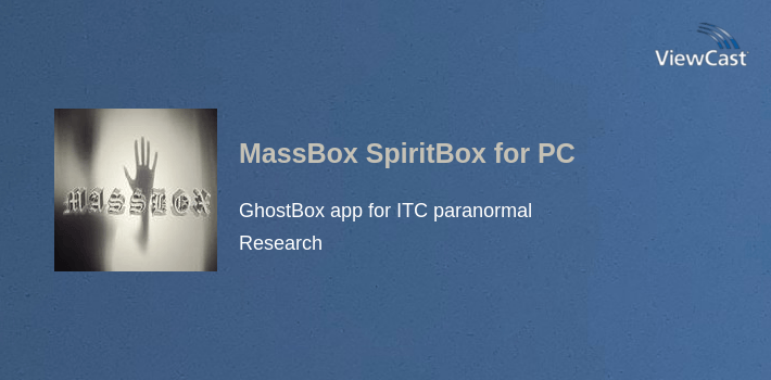 MassBox SpiritBox for PC screenshot