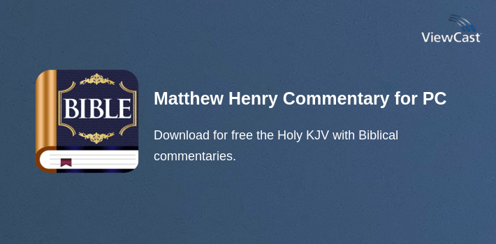 Matthew Henry Commentary for PC screenshot