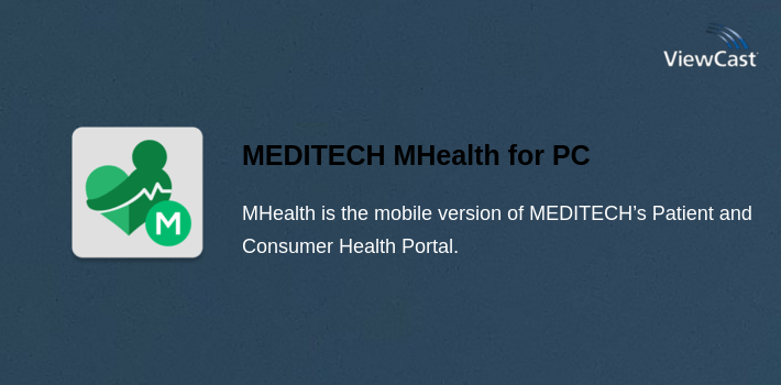 MEDITECH MHealth for PC screenshot