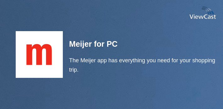 Meijer for PC screenshot