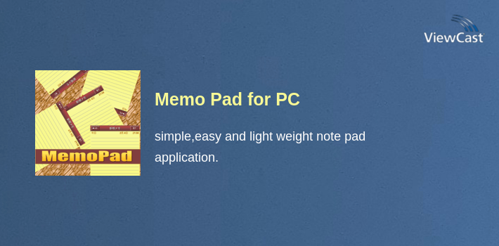 Memo Pad for PC screenshot
