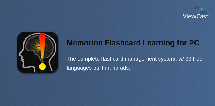 Memorion Flashcard Learning for PC screenshot