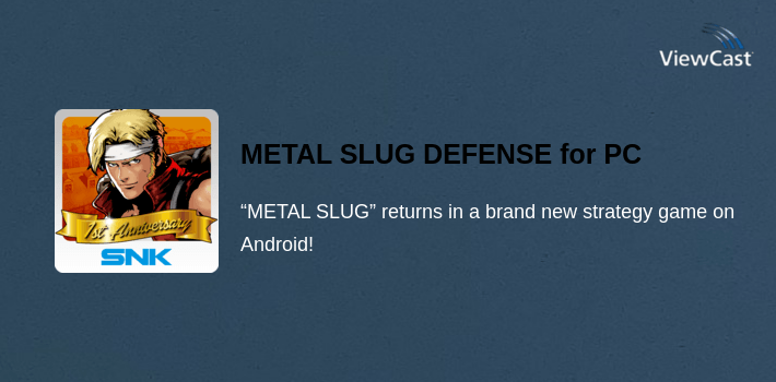 METAL SLUG DEFENSE for PC screenshot