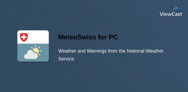 MeteoSwiss for PC screenshot