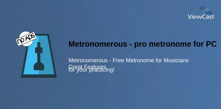 Metronomerous - pro metronome for PC screenshot