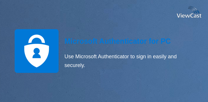 Microsoft Authenticator for PC screenshot