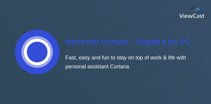 Microsoft Cortana – Digital assistant for PC screenshot