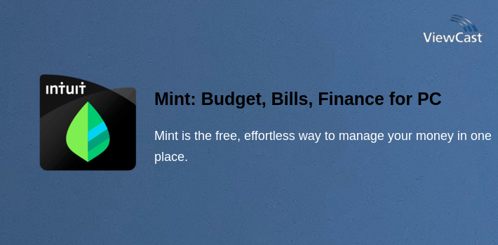 Mint: Budget, Bills, Finance for PC screenshot
