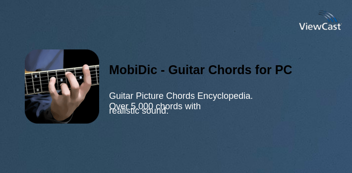 MobiDic - Guitar Chords for PC screenshot