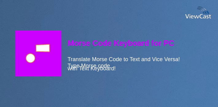 Morse Code Keyboard for PC screenshot
