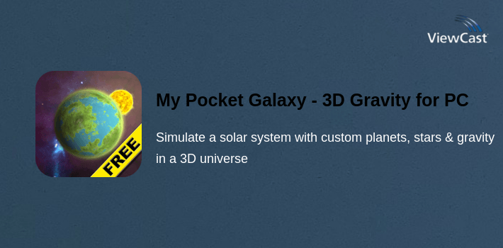 My Pocket Galaxy - 3D Gravity Sandbox Free for PC screenshot