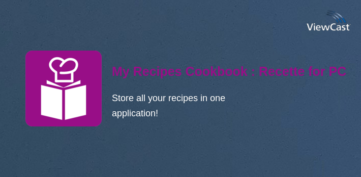 My Recipes Cookbook : RecetteTek for PC screenshot