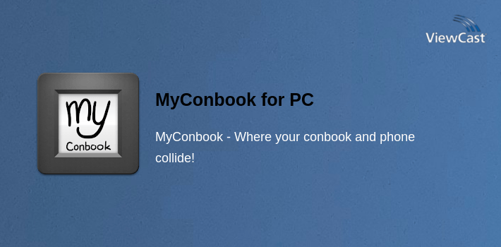 MyConbook for PC screenshot