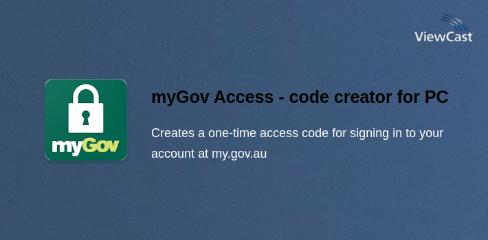 myGov Access - code creator for PC screenshot