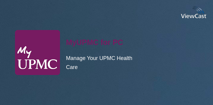 MyUPMC for PC screenshot