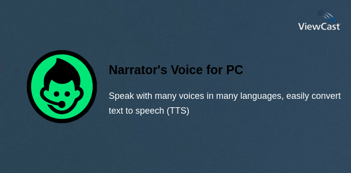 Narrator's Voice for PC screenshot