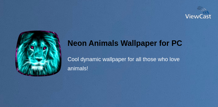Neon Animals Wallpaper for PC screenshot